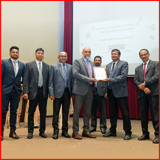 In recognition of sustainability goals, Assetline Finance awarded ISO 14064 Certification for Greenhouse Gas Emissions Verification